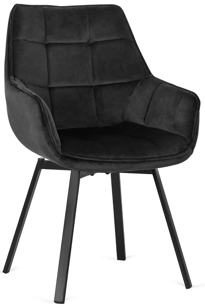 PROXIMA.store - Otočné jedálenské kreslo LUNA FARBA: hnedá