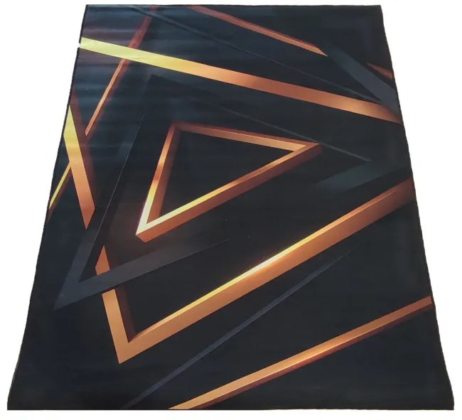 Koberec BLACK and GOLD N 03
