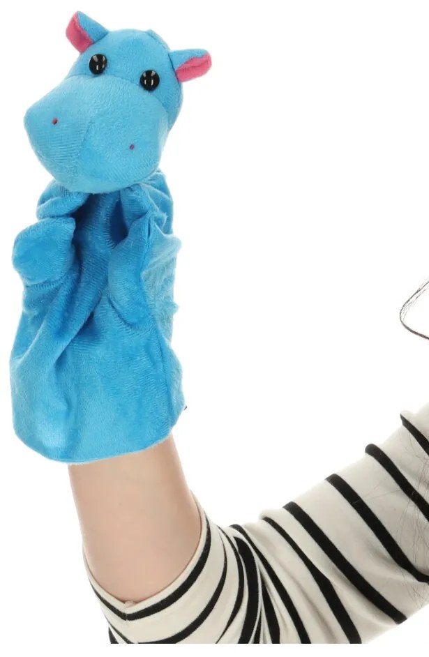 KIK Plyšový maskot hroch na ruku