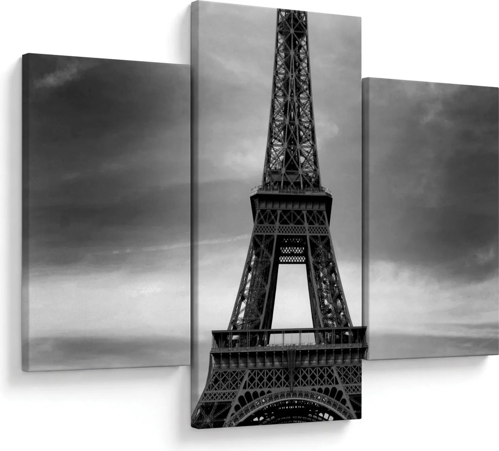 Obraz - Ružové auto v Paríži (90x60 cm)