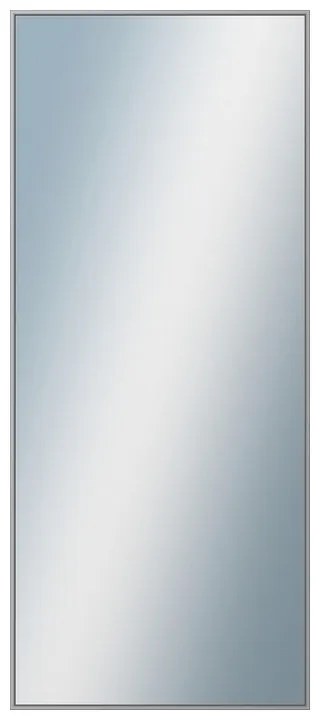 DANTIK - Zrkadlo v rámu, rozmer s rámom 60x140 cm z lišty Hliník šedá (7269006)