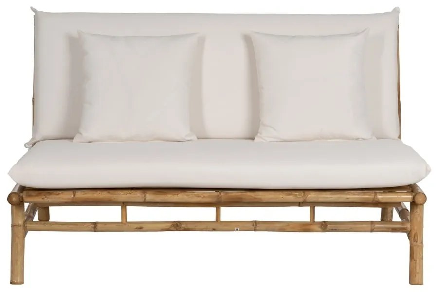 Biela pohovka 135 cm Bamboo – Ixia