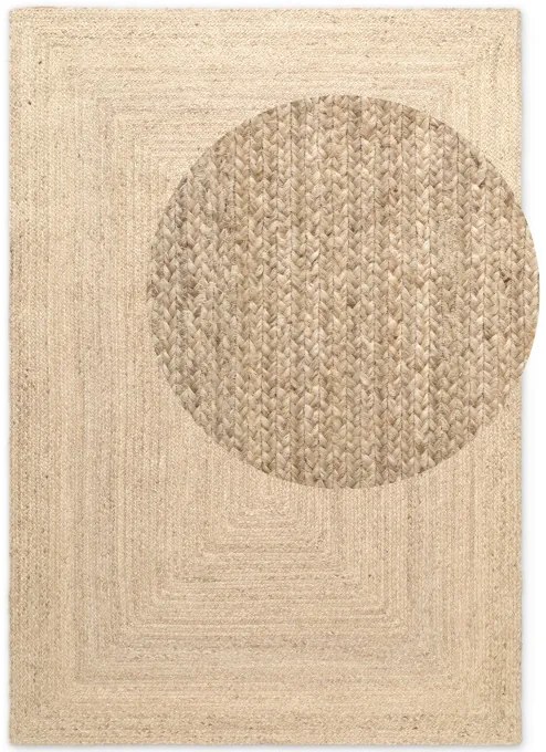 Koberec Hanse Home Juno naturálny / biely