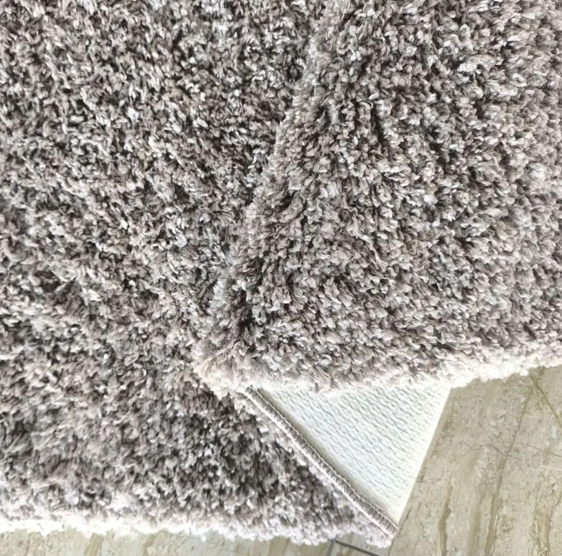 Moderný koberec SHAGGY CAMIL - latte