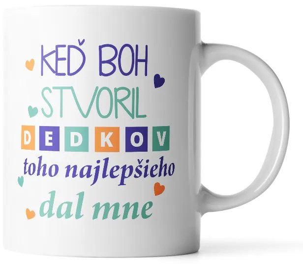 Sablio Hrnek Když Bůh stvořil dědečky - 200 ml - espresso