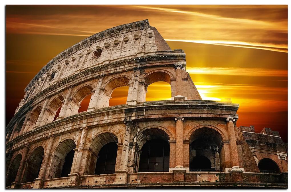 Obraz na plátne - Rímske Koloseum 1206A (100x70 cm)