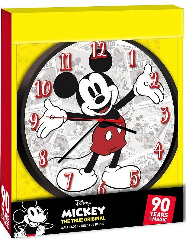 EUROSWAN Hodiny Mickey klasik Plast, 24 cm