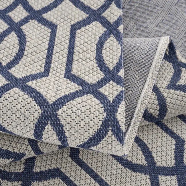 Koberec Casa Cotton 21563 sivý / navy
