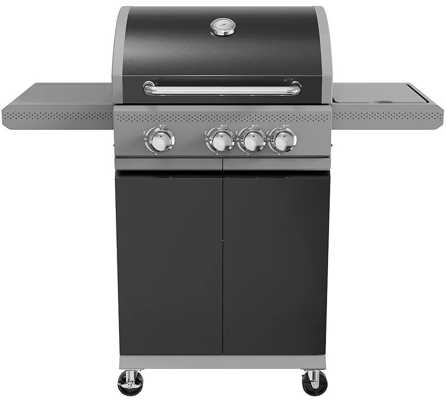 Mercado Plynový gril Vibes Black 3+1 11,5 kW