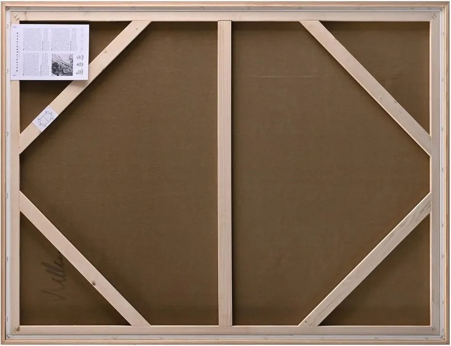 Ručne maľovaný obraz 120x90 cm Cloudline – Malerifabrikken