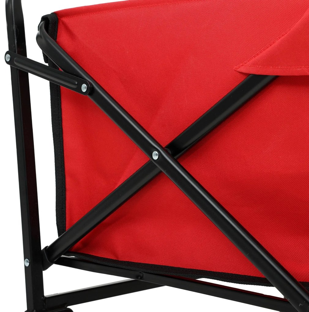 Záhradný vozík TYRS 145L červený