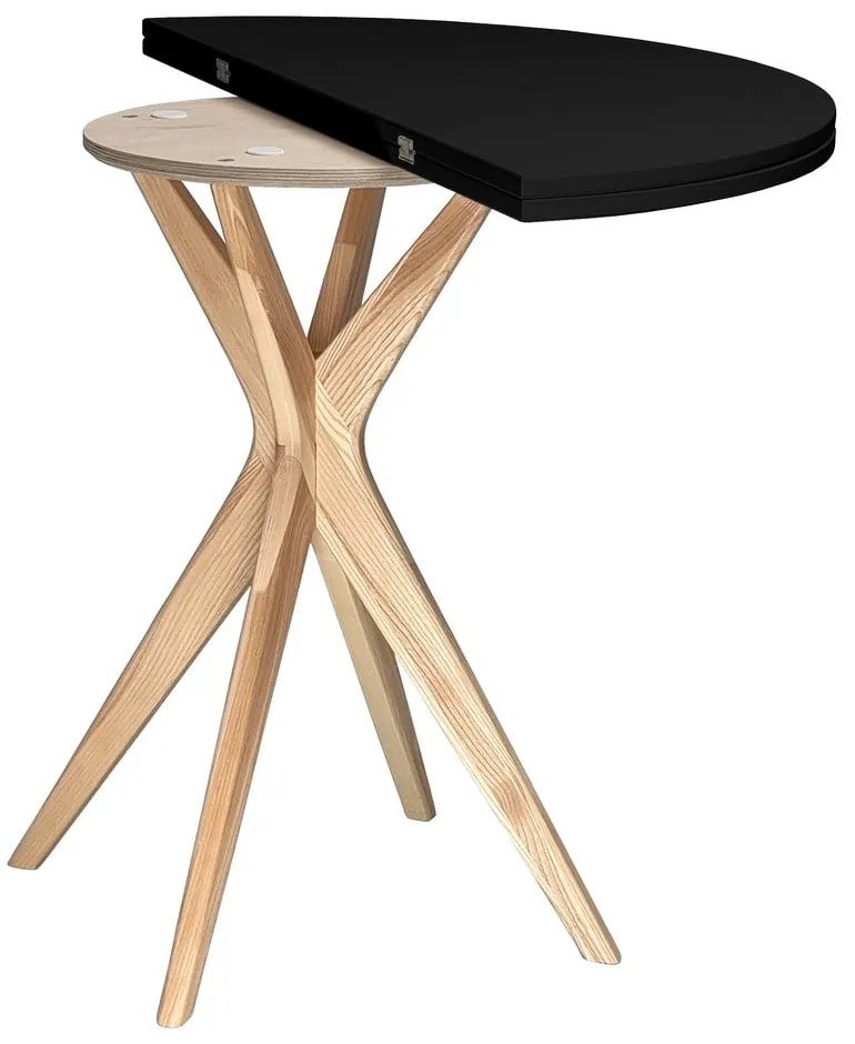 Okrúhly rozkladací jedálenský stôl 65x90 cm Jubi – Ragaba