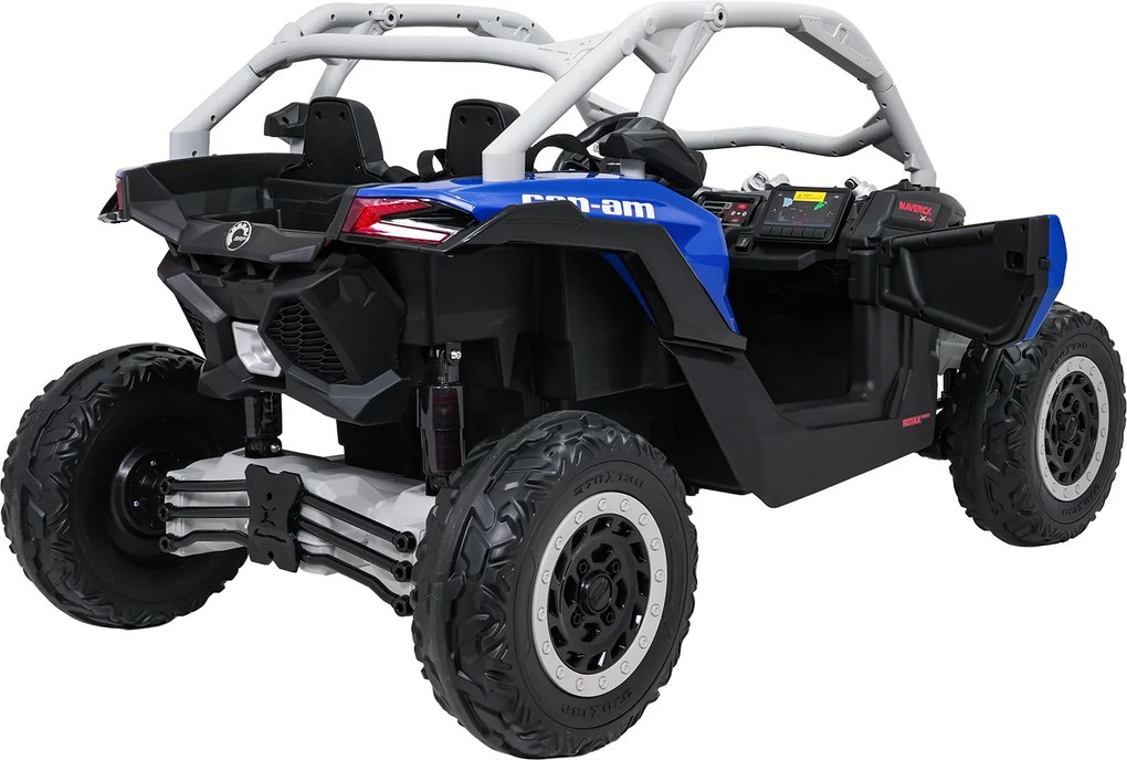 Ramiz Elektrická bugina Maverick Turbo RR pre deti modro-sivá + kolesá