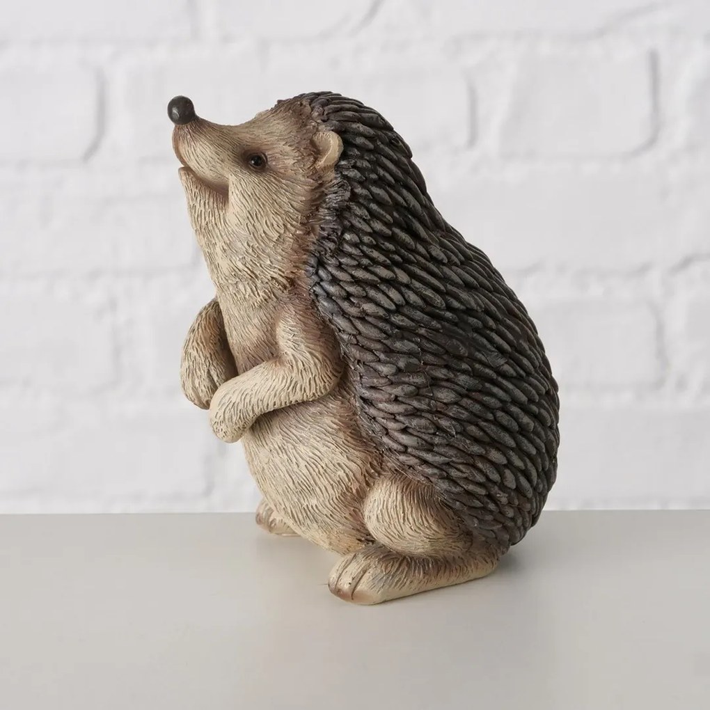 Záhradná figúrka z polyresinu Maggy, sada 2ks, 12 cm, hnedá