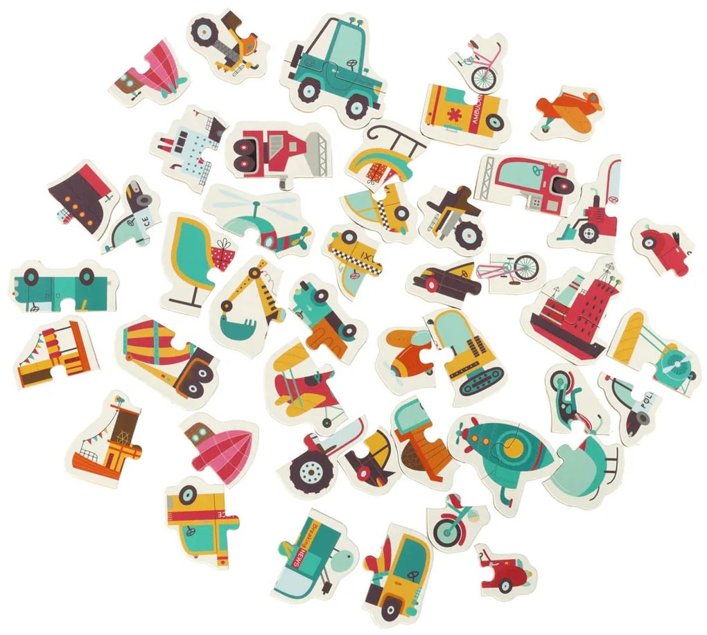 KIK Puzzle v plechovke 24 puzzle