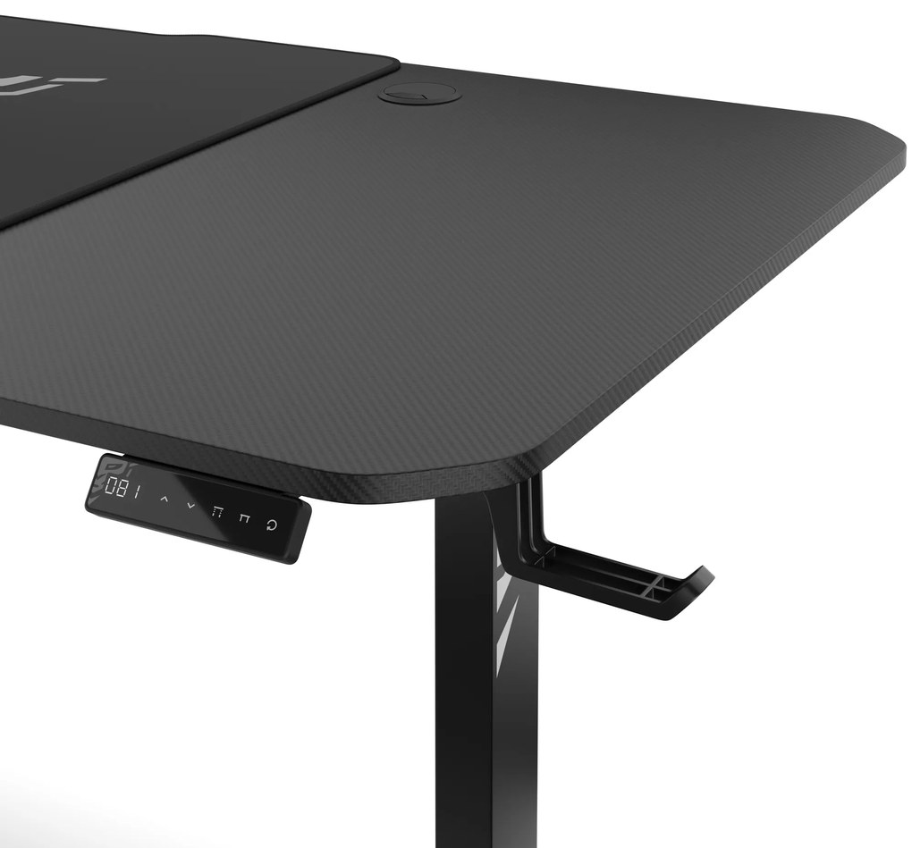 Výškovo Nastaviteľný Stôl Diablo X-Tensio 1600 Čierny