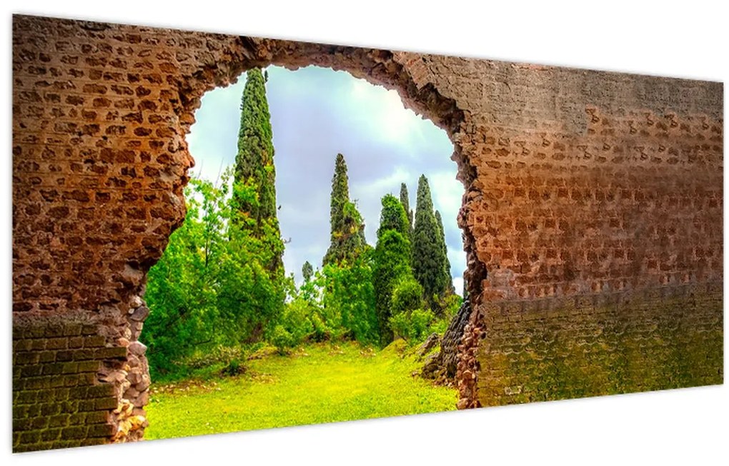 Obraz - Záhrada Eden (120x50 cm)