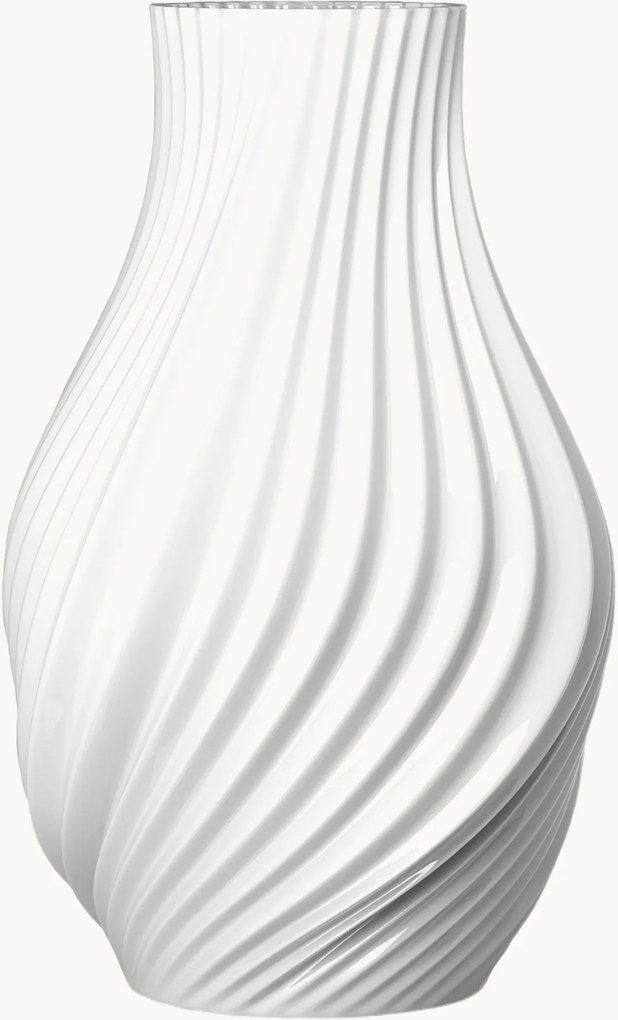 Porcelánová váza Twist, V 18 cm