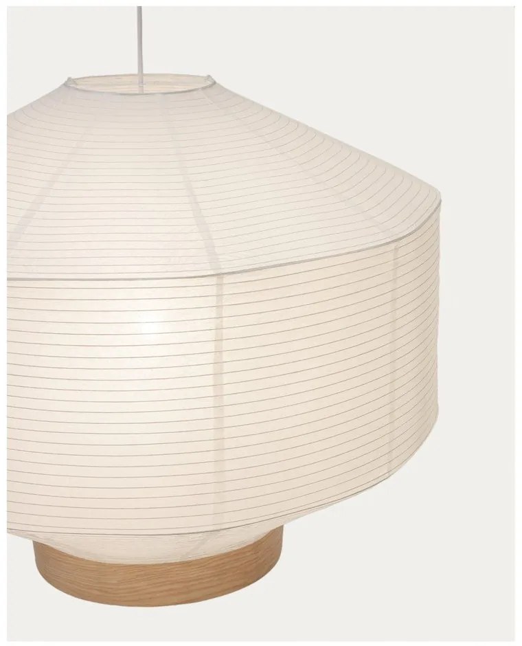 Biele tienidlo ø 80 cm Hila – Kave Home