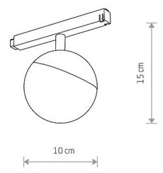 Svietidlo Nowodvorski LVM LID LED 8W 4000K 10647