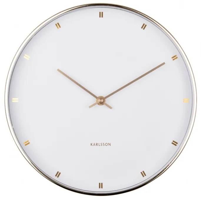 Designové nástěnné hodiny 5776WH Karlsson 27cm