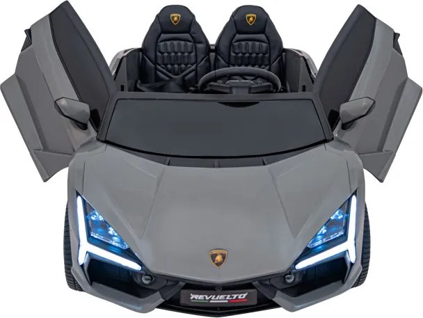 Elektrické autíčko Lamborghini Revuelto XL STRONG sivé