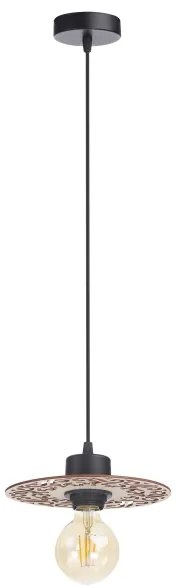 Luster na lanku FALCO 1xE27/60W/230V pr. 20 cm béžová