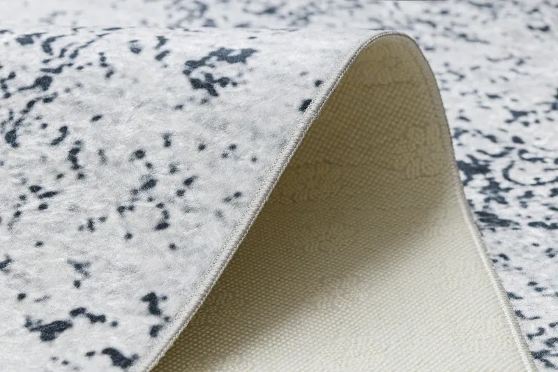 Dywany Łuszczów, Kusový koberec ANDRE Rosette 1072, 120x170, biela, šedá, chodba / predsieň