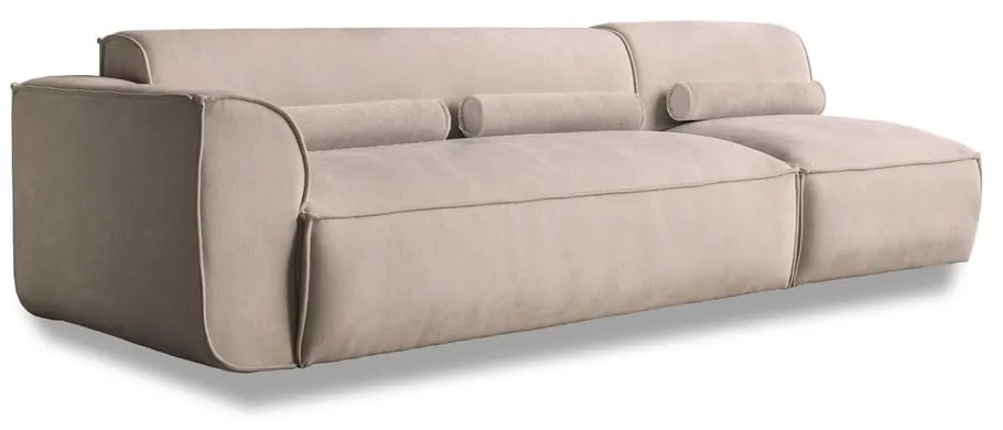 Béžová leňoška (ľavý roh) Flex Felix – Miuform