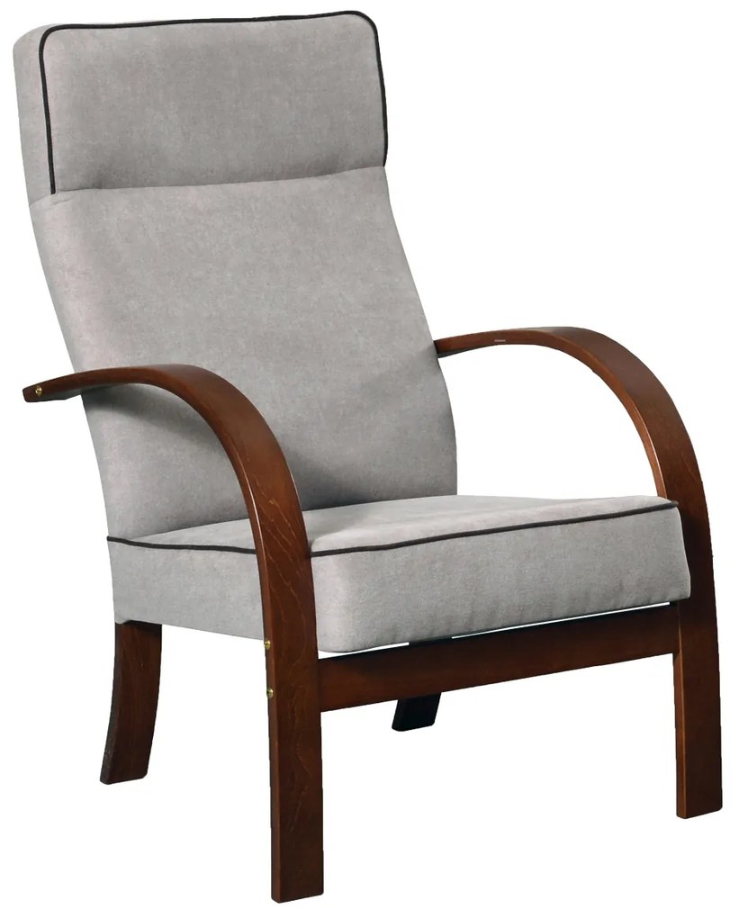 Kreslo Limme (svetlosivá). Akcia -18%. Vlastná spoľahlivá doprava až k Vám domov. 1040868