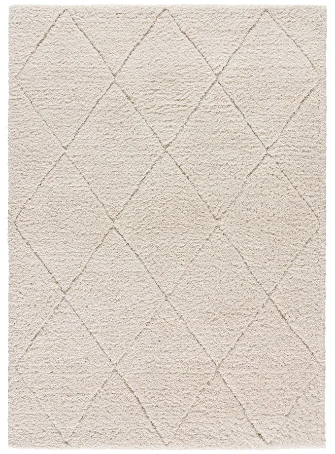 Biely koberec 60x120 cm Atesa – Universal