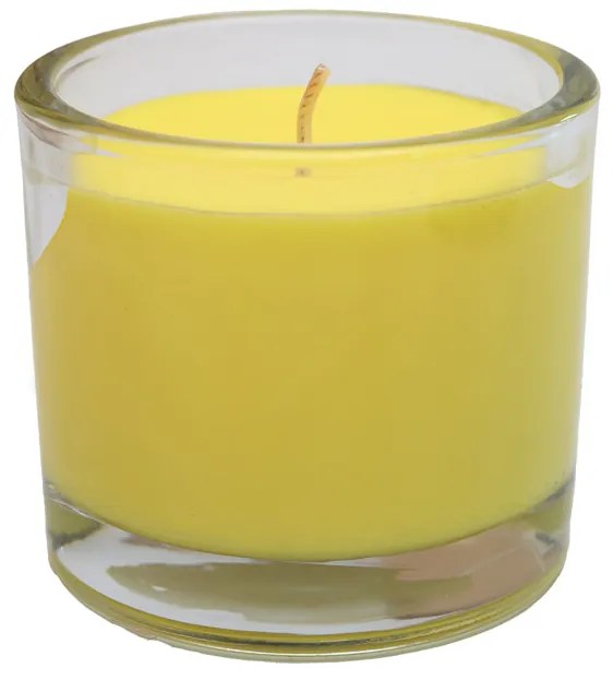 Vonná sviečka v skle MINNESOTA POPCORN YELLOW 9 cm žltá