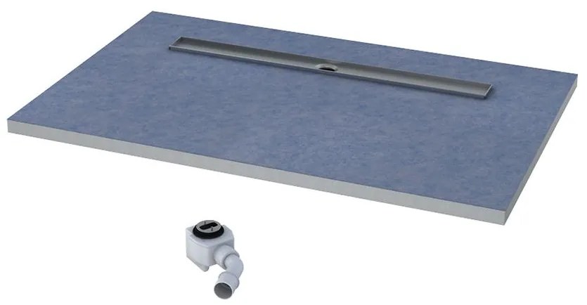 Vanička pod dlažbu Steel 90x140x5/12,5*10.012/OLDB/SL