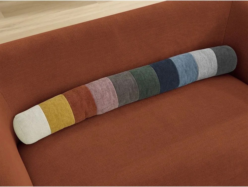 Oranžová ženilková pohovka 160 cm Celine – Bobochic Paris