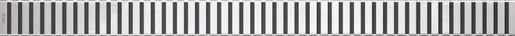 Rošt Alca 75 cm nerez mat zebra LINE-750M
