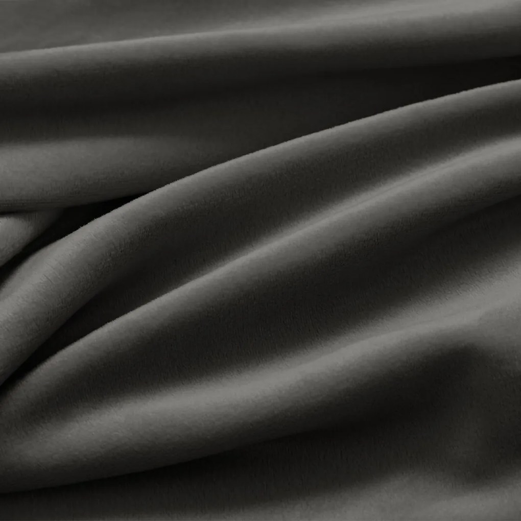 Restilo Napínací poťah na stoličku Sento tmavosivá, 48 x 48 x 58 + 10 cm, súprava 4 ks