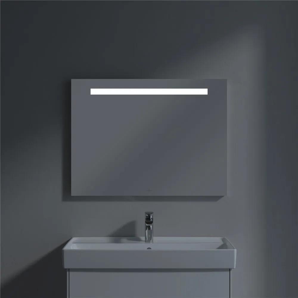 VILLEROY &amp; BOCH More To See One zrkadlo s LED osvetlením, 800 x 30 x 600 mm, A430A500