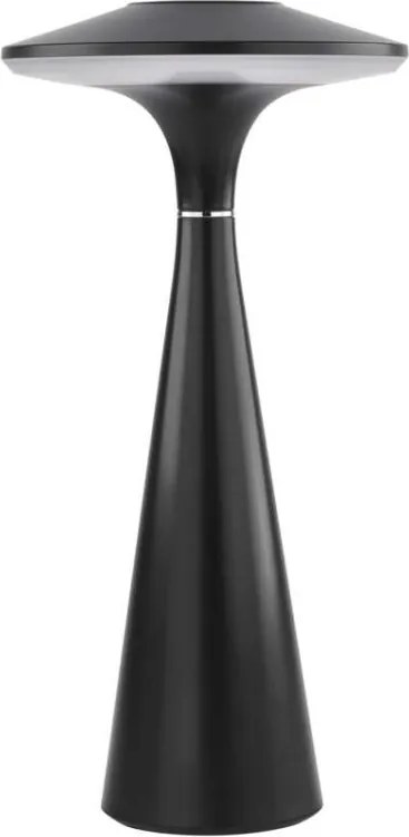 Nabíjacia stolová LED lampa Jason čierna
