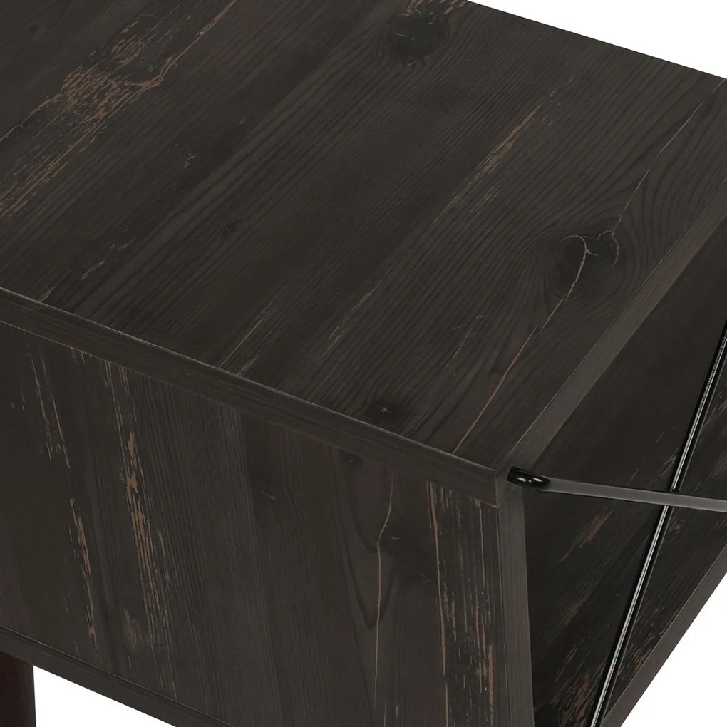 Nočný stolík Cross Dark Brown