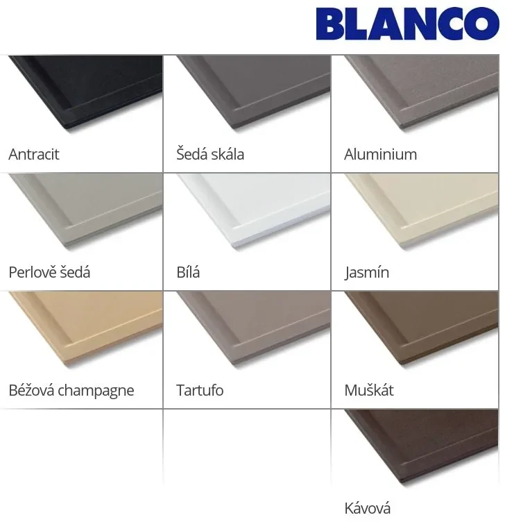 Blanco Legra 6 XL S, silgranitový drez 860x500 mm, 1-komorový, antracitová, 523326