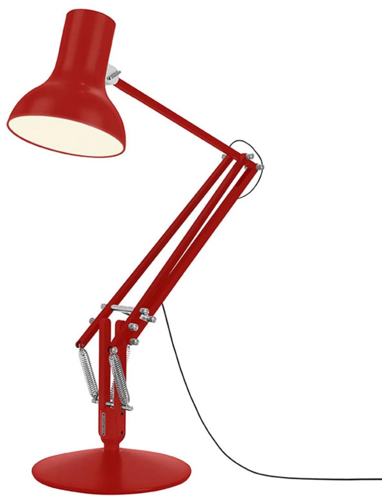 Anglepoise Type 75 Giant stojaca lampa červená