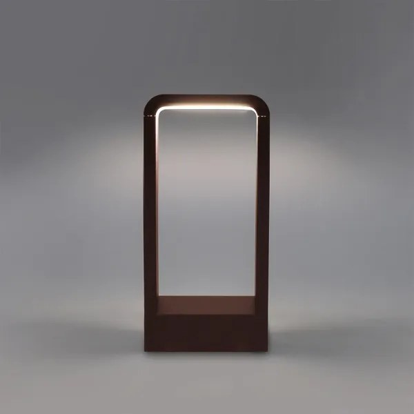 Brilagi - LED Vonkajšie svietidlo BARI LED/7W/230V 3000/4000/6000K hnedé IP54 30 cm