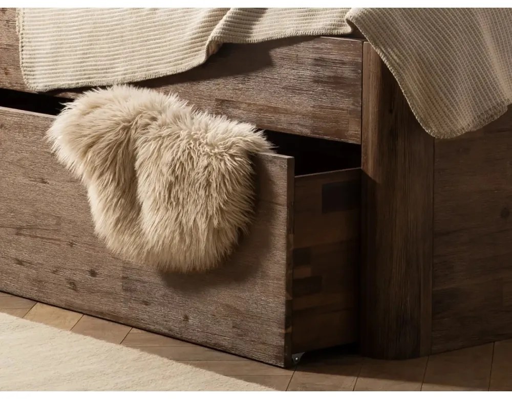 furniture-nabytek.cz - Posteľ Companion 180x200 Akácie