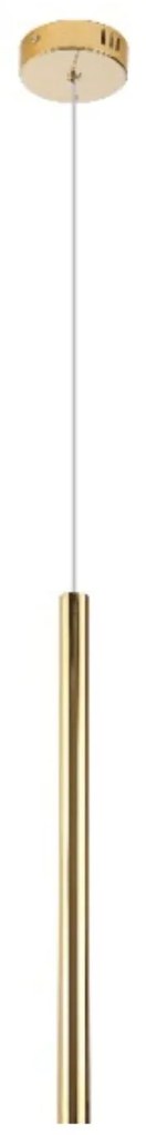Maxlight -  Závesná lampa Organic P0204 zlatá