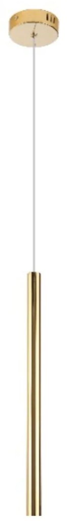 Maxlight - Závesná lampa Organic P0204 zlatá