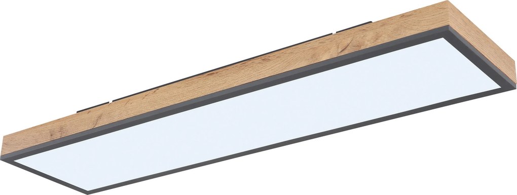 XXXLutz STROPNÉ LED SVIETIDLO, 80/20/7,8 cm Novel - Interiérové svietidlá - 008181074102