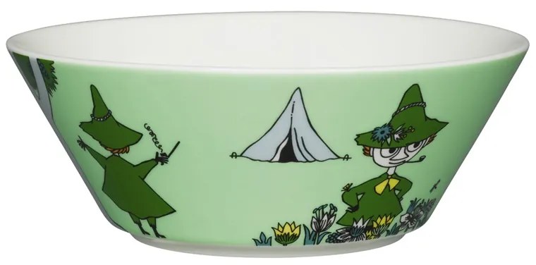 Miska Snufkin 15cm, zelená