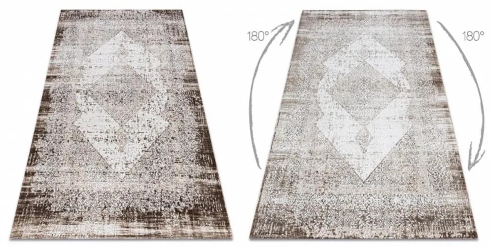 Luxusný kusový koberec akryl Satin béžový 160x230cm