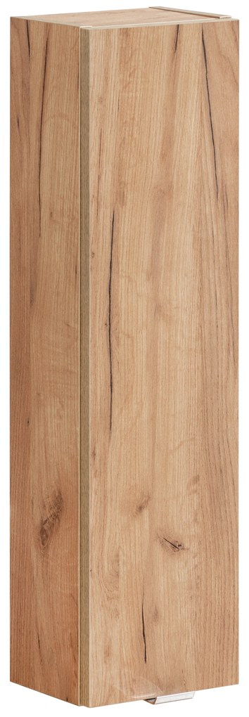 Kúpeľňová závesná skrinka KAPA dub zlatý - nízka vrchný