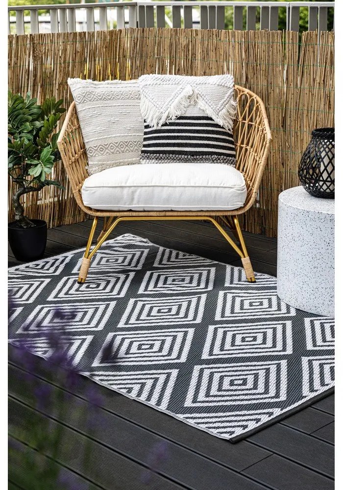 Vonkajší vankúš z recyklovaného plastu Green Decore Hobart, 45 x 45 cm